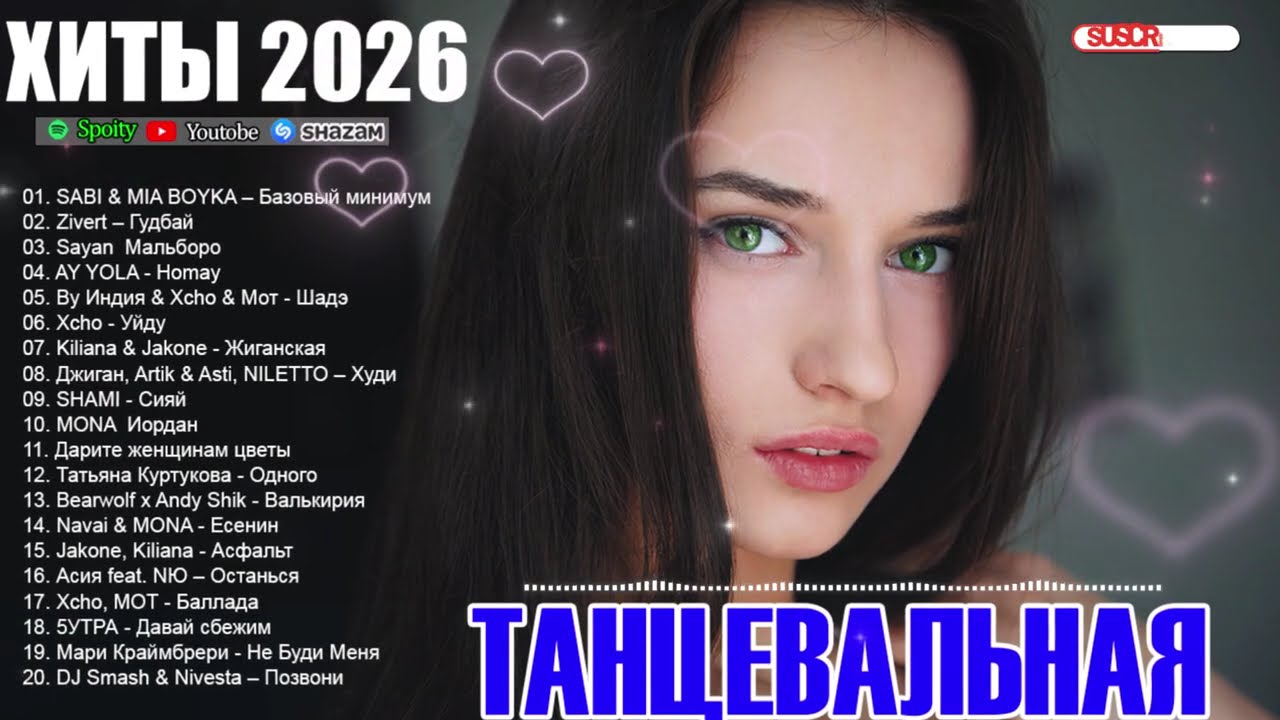 ХИТЫ 2026🎉ТАНЦЕВАЛЬНАЯ МУЗЫКА 💖 СБОРНИК ПЕСНИ 2026 ШИКАРНЫЕ ТРЕКИ ⚡ СЛУШАТЬ ЛУЧШЕЕ 2026 НОВИНКИ cover art
