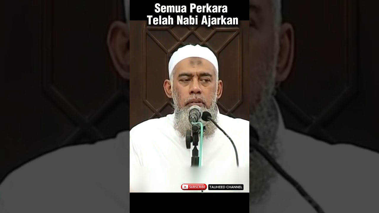 Ustad Yazid Bin Abdul Qadir Jawas - Kajian Sunnah - Semua Perkara Telah Nabi Ajarkan cover art