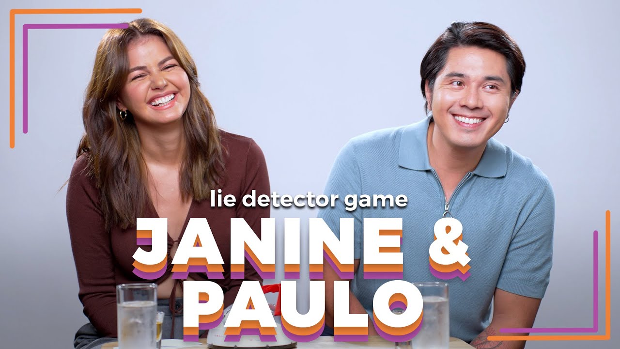 Janine Gutierrez and Paulo Avelino Play a Lie Detector Drinking Game | Filipino | Rec•Create cover art