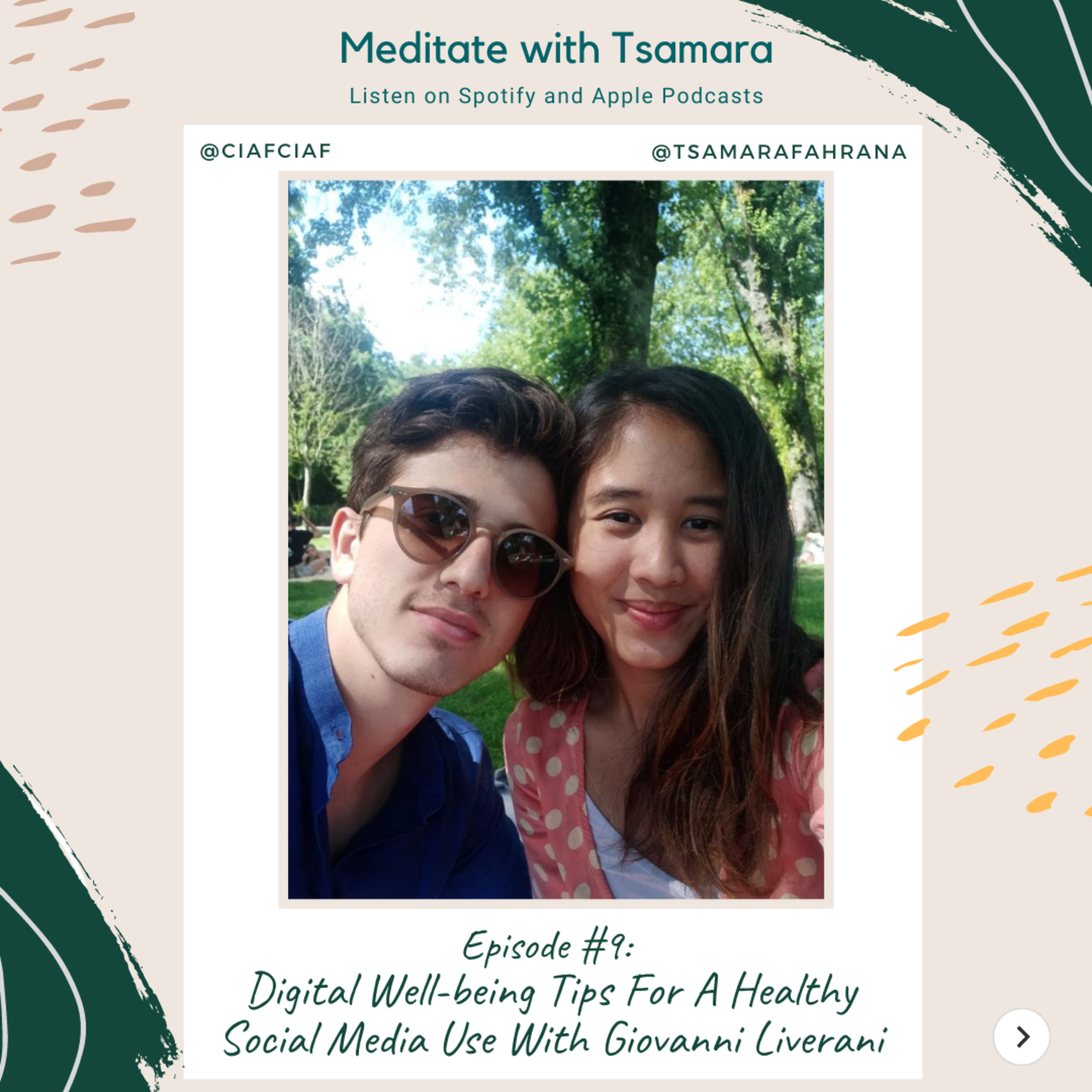 #9 - Digital Well-being Tips For A Healthy Social Media Use With Giovanni Liverani cover art