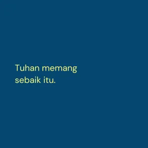 Tuhan memang sebaik itu cover art