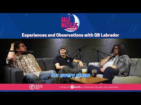 How GB Labrador writes his jokes - Bago Matulog clip cover art