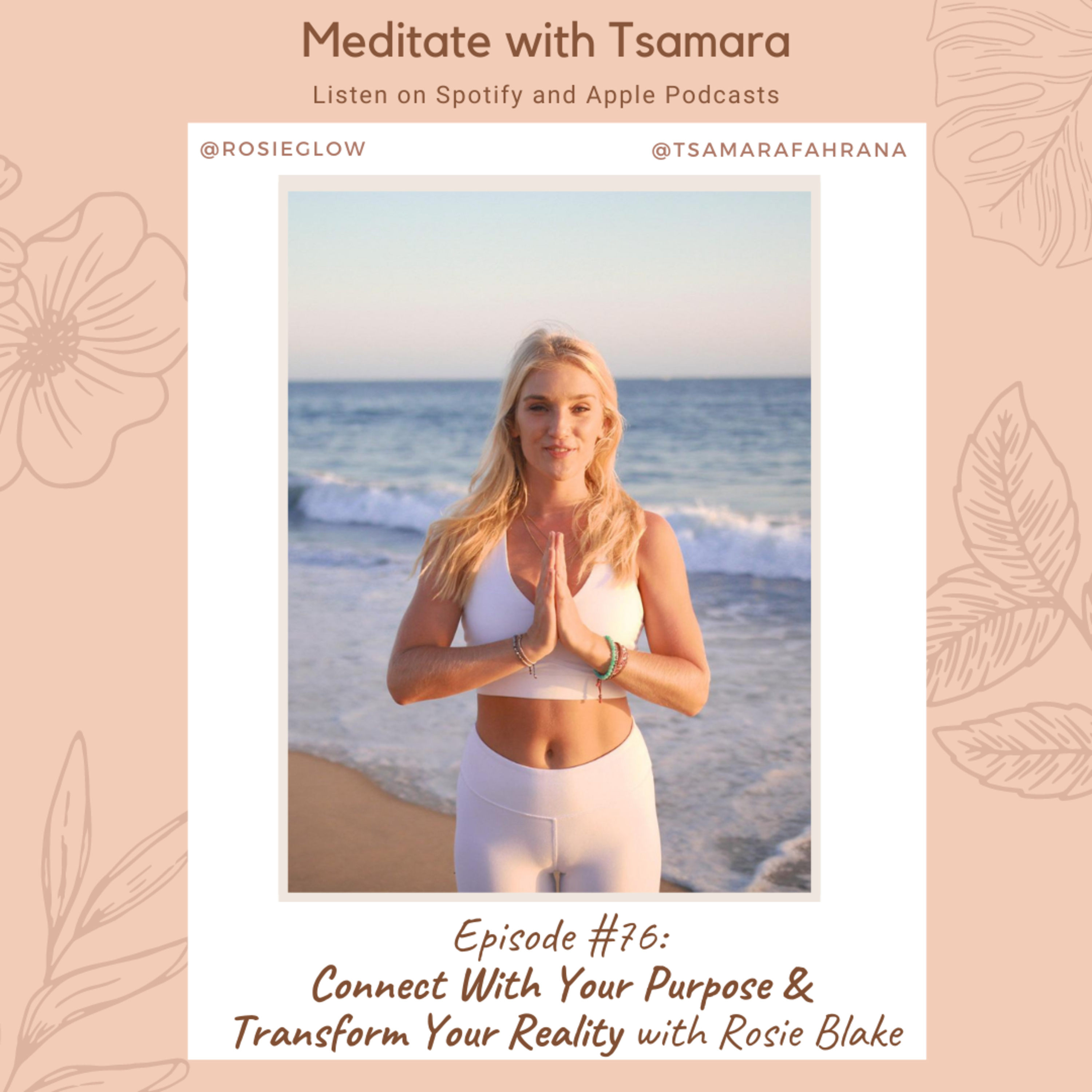 #76 - Connect With Your Purpose & Transform Your Reality with Rosie Blake cover art