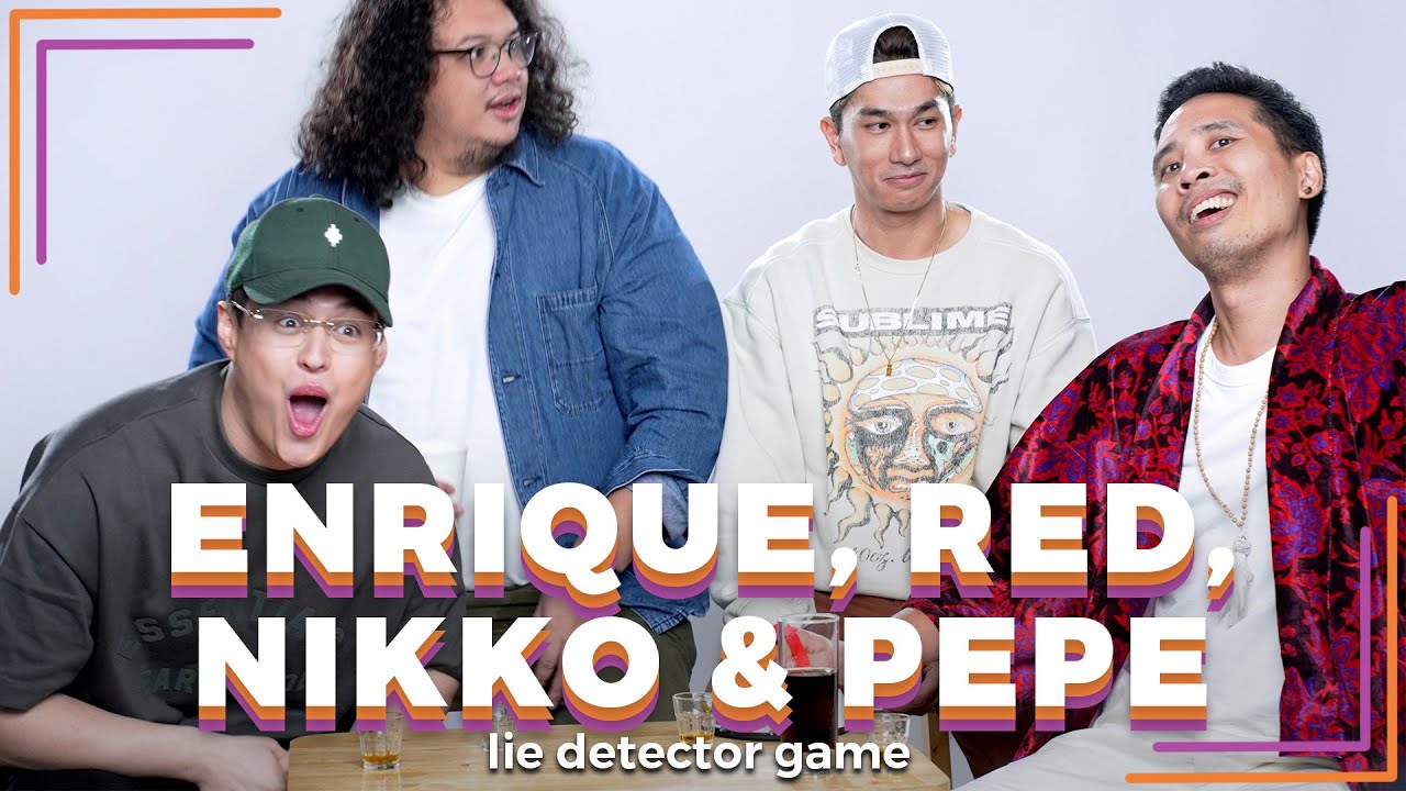 Enrique Gil, Pepe Herrera, NikkoDAKS, and Red Ollero Play a Lie Detector Drinking Game | Rec•Create cover art