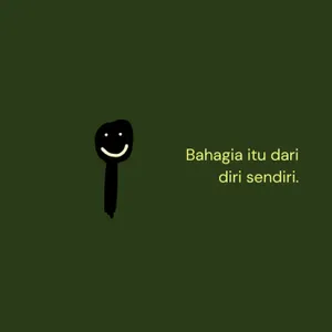 karena bahagia itu dari diri sendiri cover art