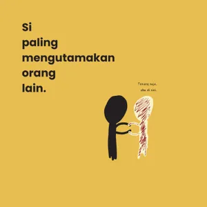 manusia yang selalu mengutamakan orang lain cover art