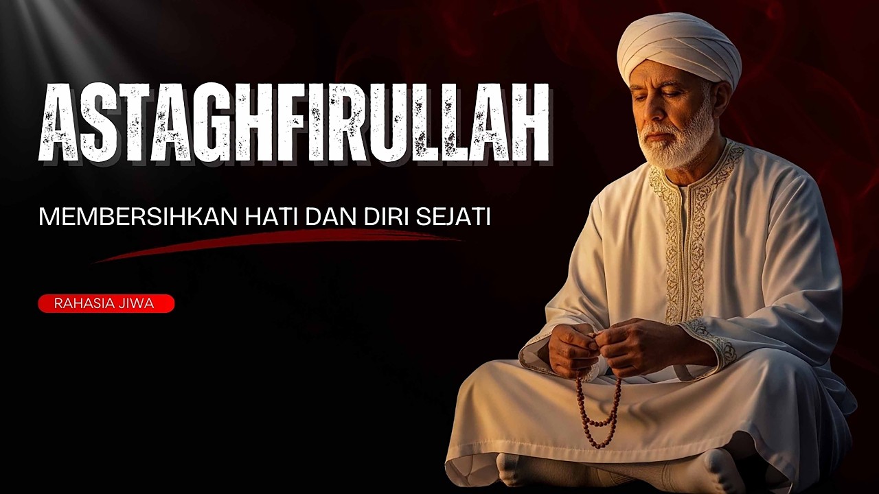 RAHASIA TERDALAM DZIKIR ISTIGHFAR | BUKAN HANYA MINTA AMPUN, TAPI MEMBERSIHKAN DIRI SEJATI 🌀 cover art