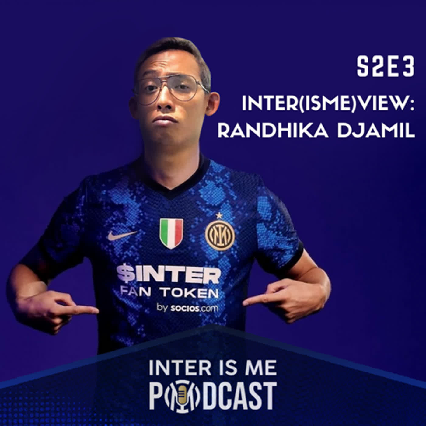 #S2E3: Inter(is)view Randhika Djamil, Penggemar Batigol Hingga Barella cover art
