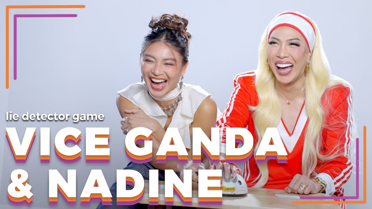 Vice Ganda and Nadine Lustre Play a Lie Detector Game | Rec•Create cover art