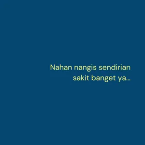 nahan nangis itu sakit ya? cover art