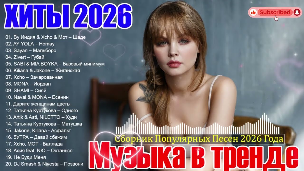 ХИТЫ 2026🎉Музыка в тренде 2026🔥СЛУШАТЬ МУЗЫКУ 2026 НОВИНКИ🔥СЛУШАТЬ ЛУЧШЕЕ 2026 🔥ШИКАРНЫЕ ПЕСНИ 2026 cover art