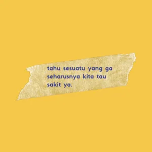 tahu sesuatu yang ga seharusnya kita tau sakit ya. cover art