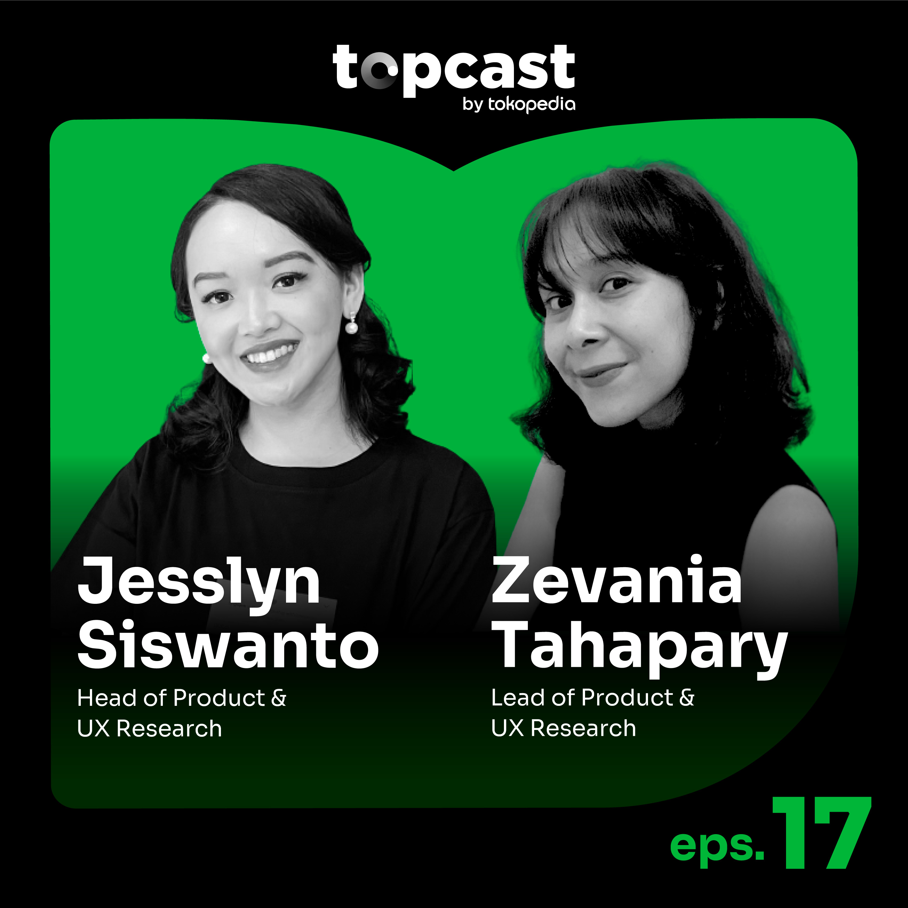 Topcast #17: UX Research untuk Kembangkan Ekosistem Seller Tokopedia cover art
