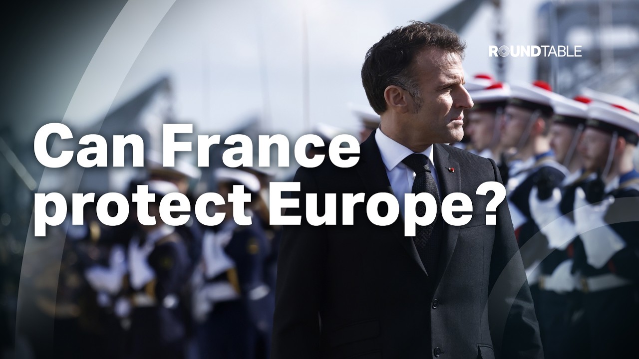 Macron’s nuclear plan to defend Europe against Russia cover art