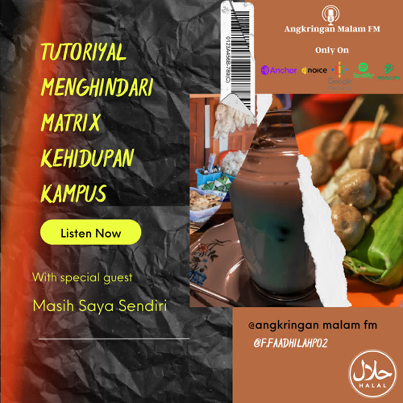 Angkringan malam (S2) #20 tuto'riyal meng'hindari matrix dunia perkuliahan cover art