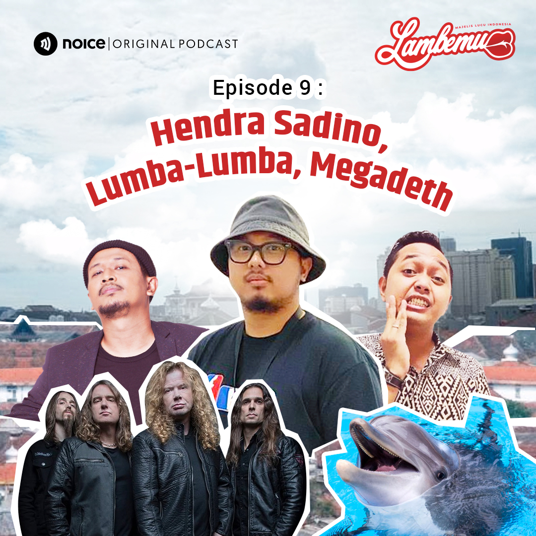 Eps 09: Hendra Sadino, Lumba-Lumba, Megadeth cover art