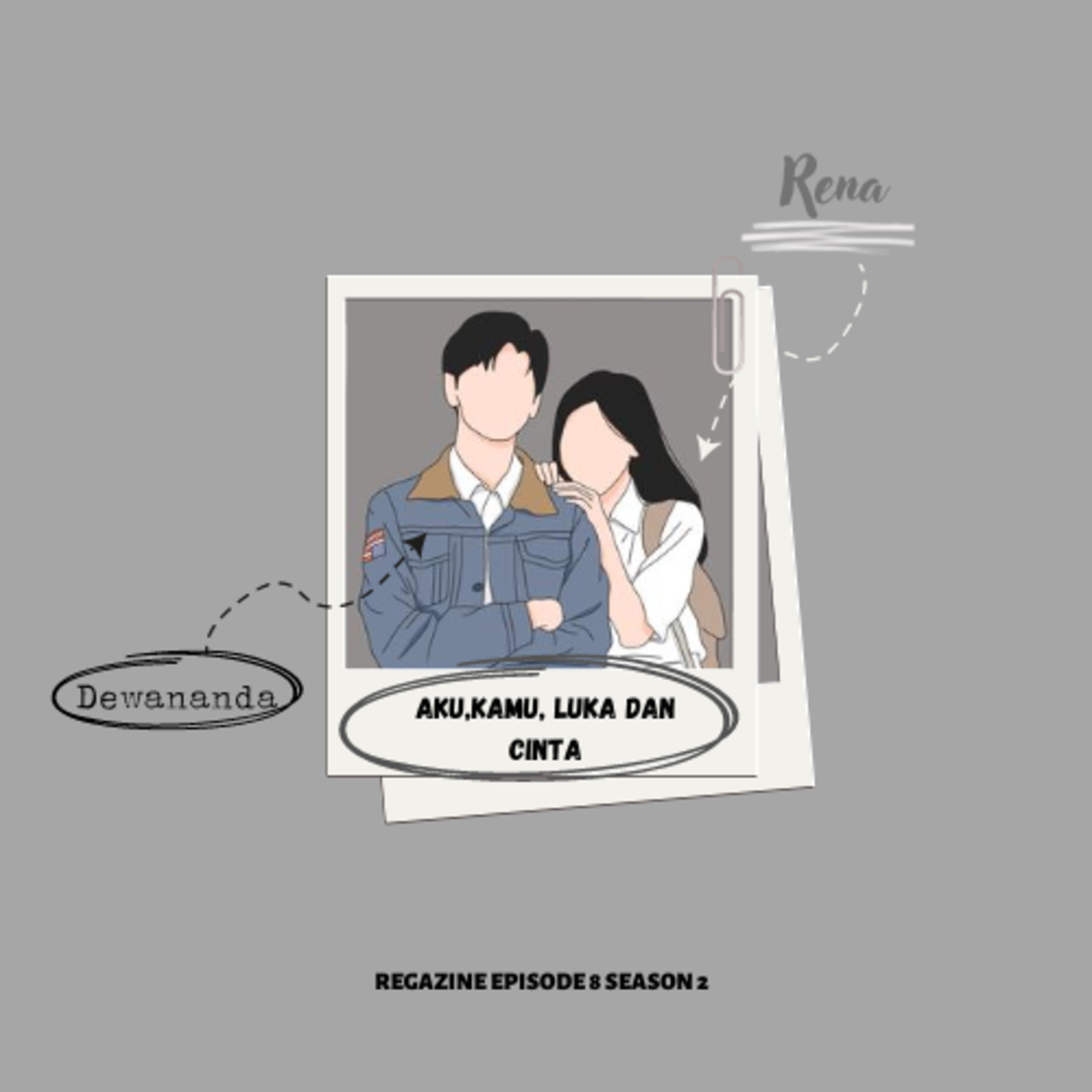 Aku, Kamu, Luka dan Cinta cover art