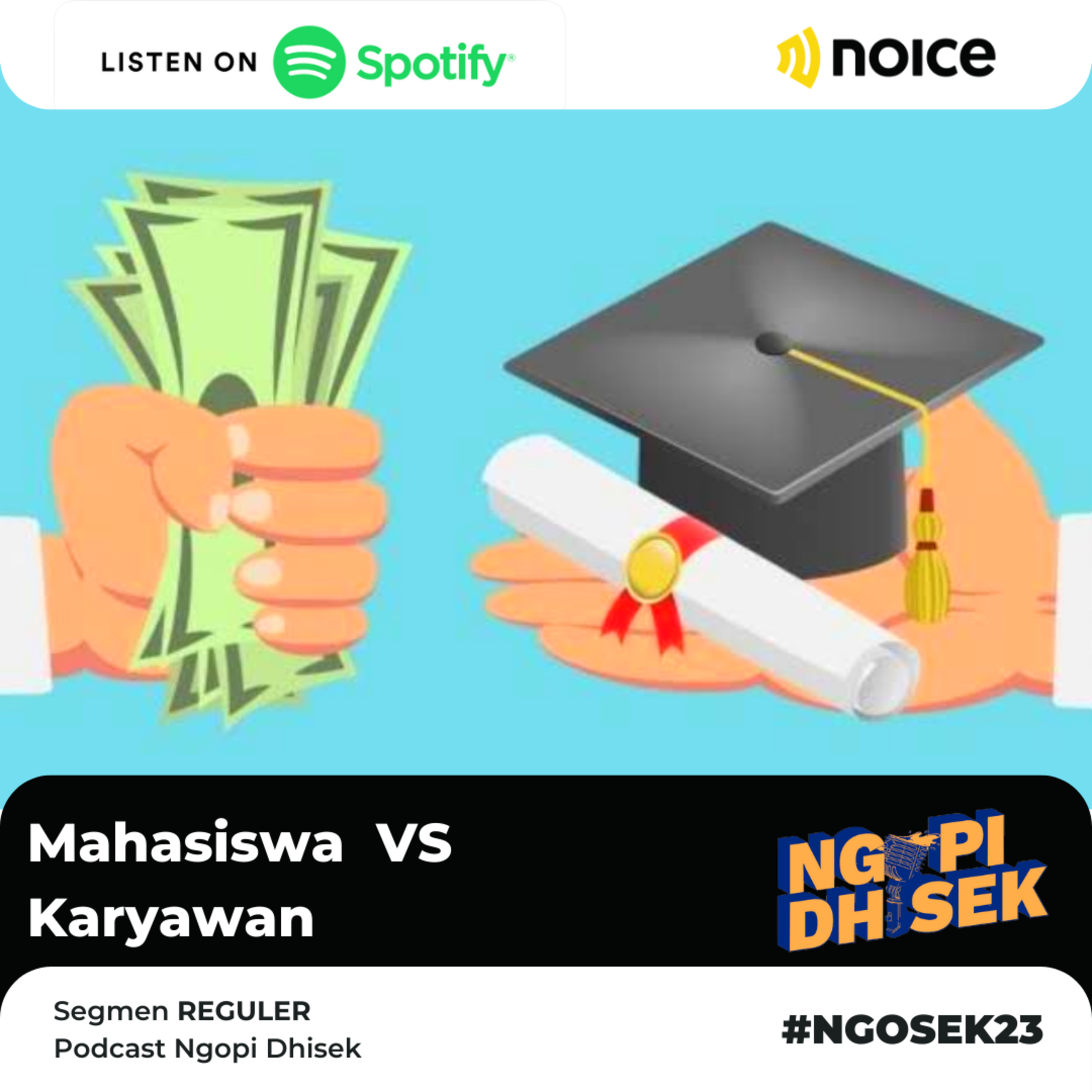 MAHASISWA VS KARYAWAN cover art