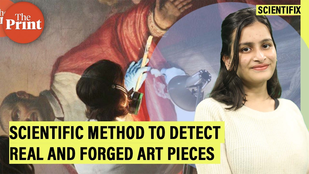 Scientific method to detect real and forged art pieces, with just a photo cover art
