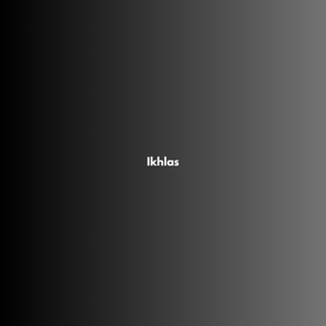 Ikhlas cover art