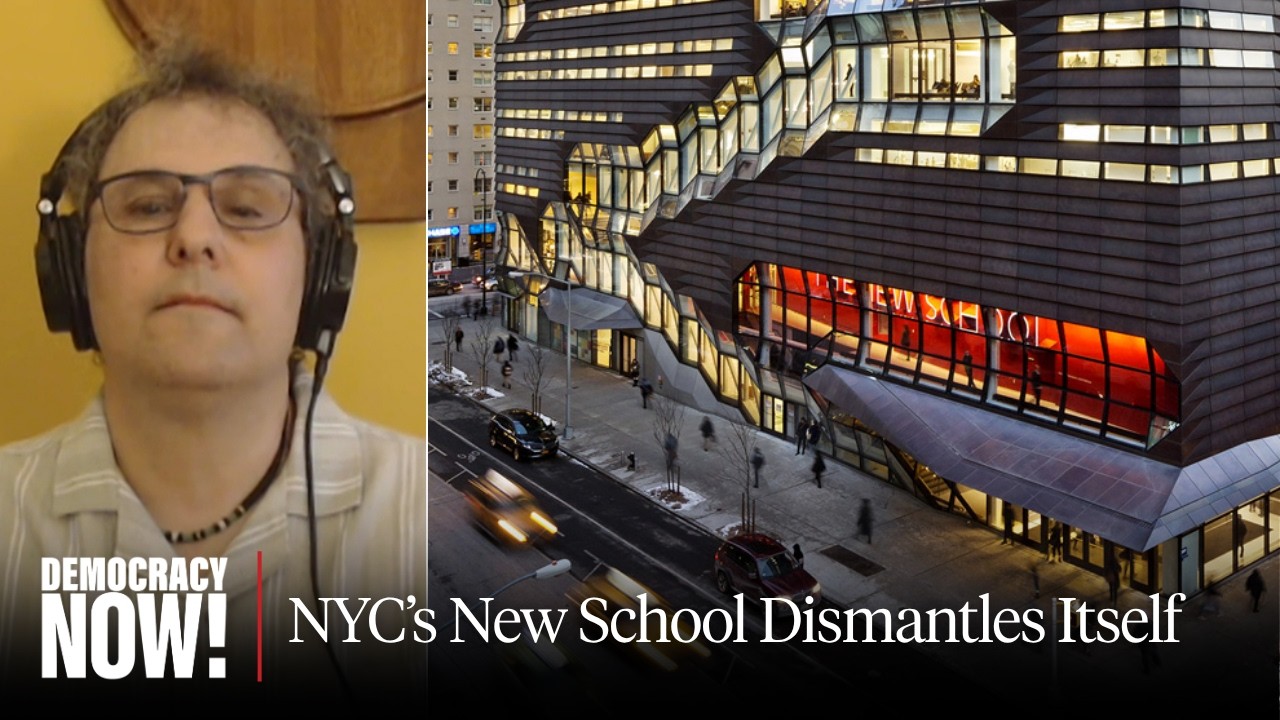 "Cautionary Tale": NYC's The New School Guts Faculty & Staff as Colleges Intensify Austerity cover art