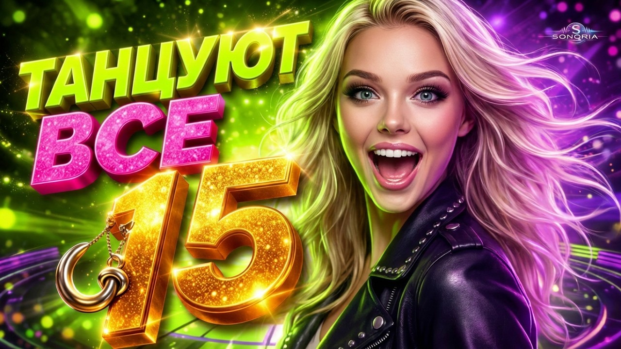 ТАНЦУЮТ ВСЕ 15 💃ЭКСКЛЮЗИВ ПРЕМЬЕРА! Любимые ритмы 2026 | Танцевальный микс SONORIA | Best Dance Hits cover art