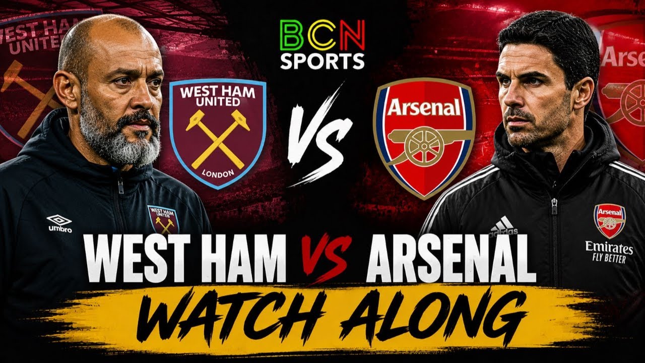 WEST HAM  VS ARSENAL| ENGLISH PREMIER LEAGUE🔥 cover art