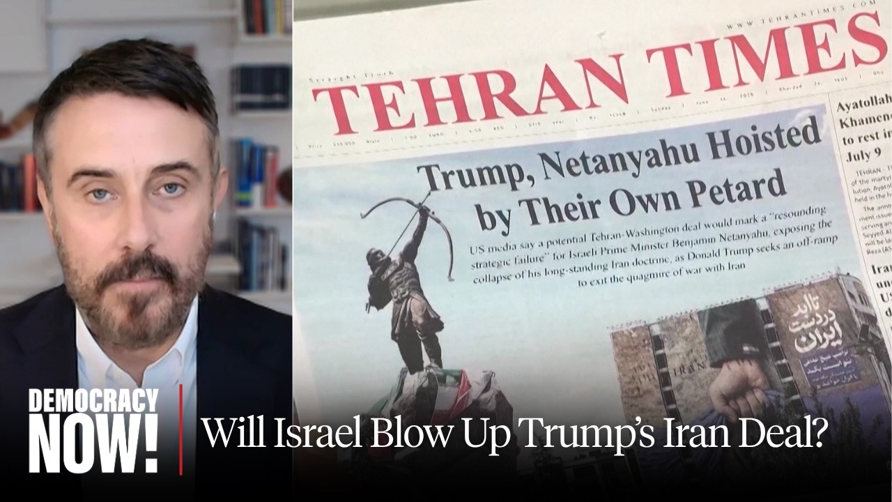 Will Israel Blow Up Trump's Deal? Jeremy Scahill on Iran Talks, Strait of Hormuz, Nukes & More cover art