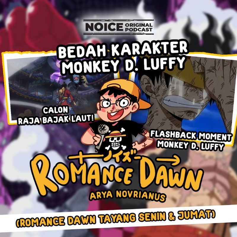 Bedah Karakter Monkey D. Luffy cover art
