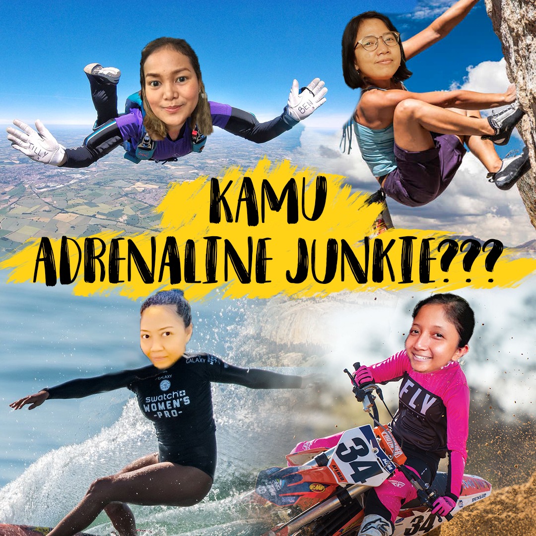 Kamu Adrenaline Junkie??? cover art