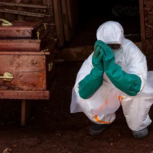 Ebola conspiracies cover art