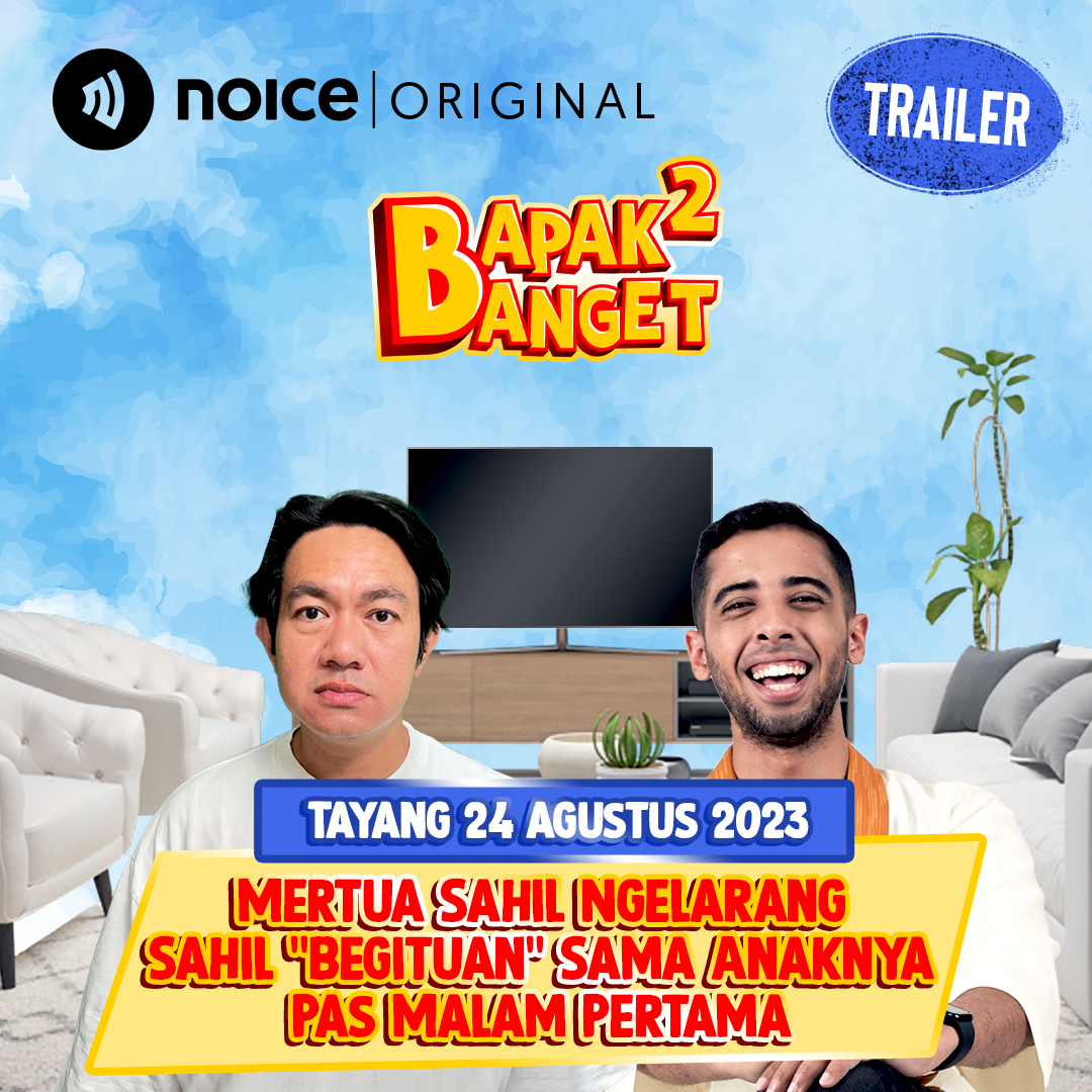 [TRAILER] Mertua Sahil Ngelarang Sahil "Begituan" Sama Anaknya Pas Malam Pertama (Tayang 24 Agustus 2023) cover art