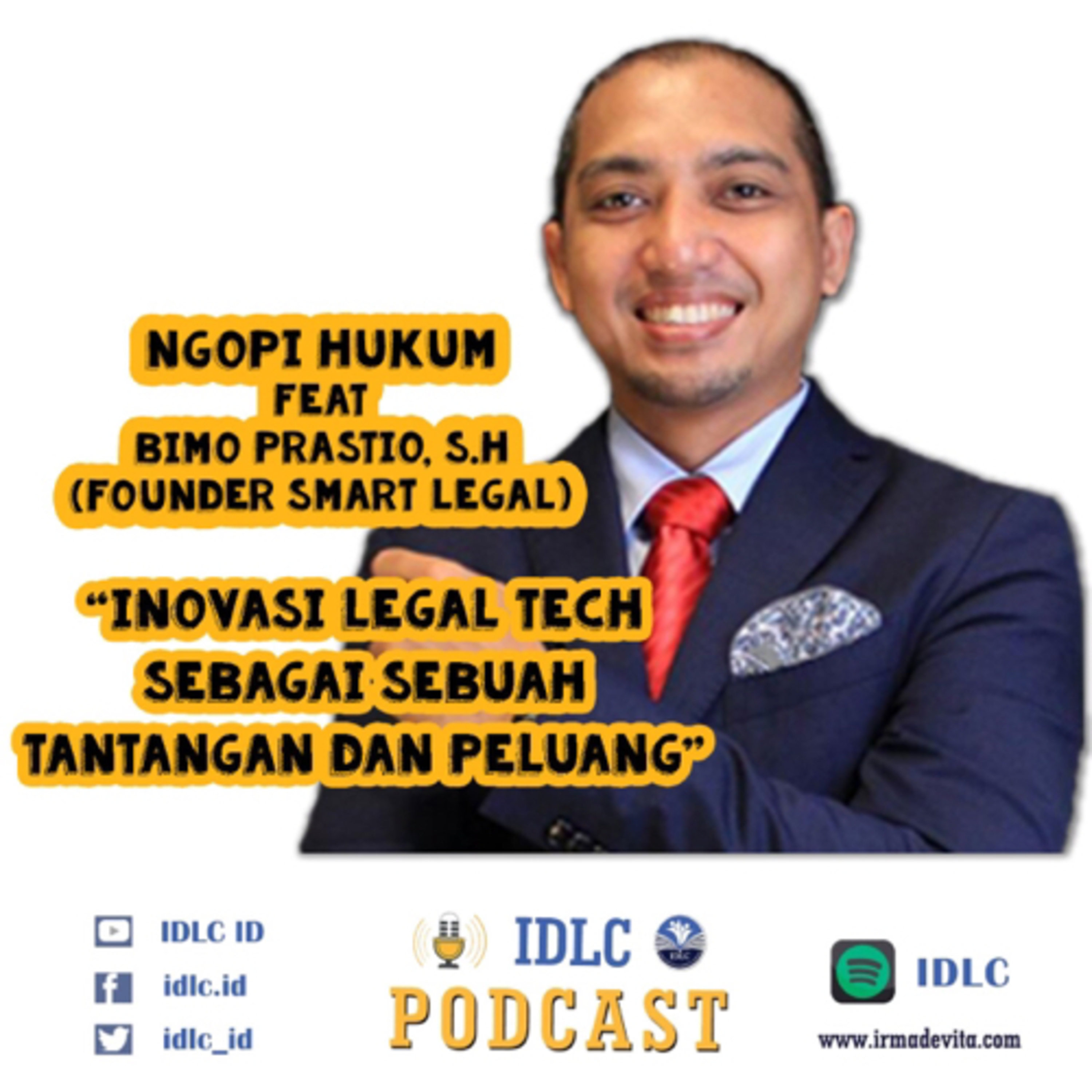 Eps: 60 “INOVASI LEGAL TECH SEBAGAI SEBUAH TANTANGAN DAN PELUANG” Ngopi Hukum ft Bimo Prasetio cover art
