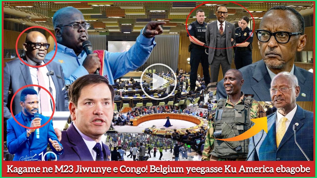 Bino Bitiisa! Kagame ne Museveni bibi! America Belgium beegasse ky Congo cover art
