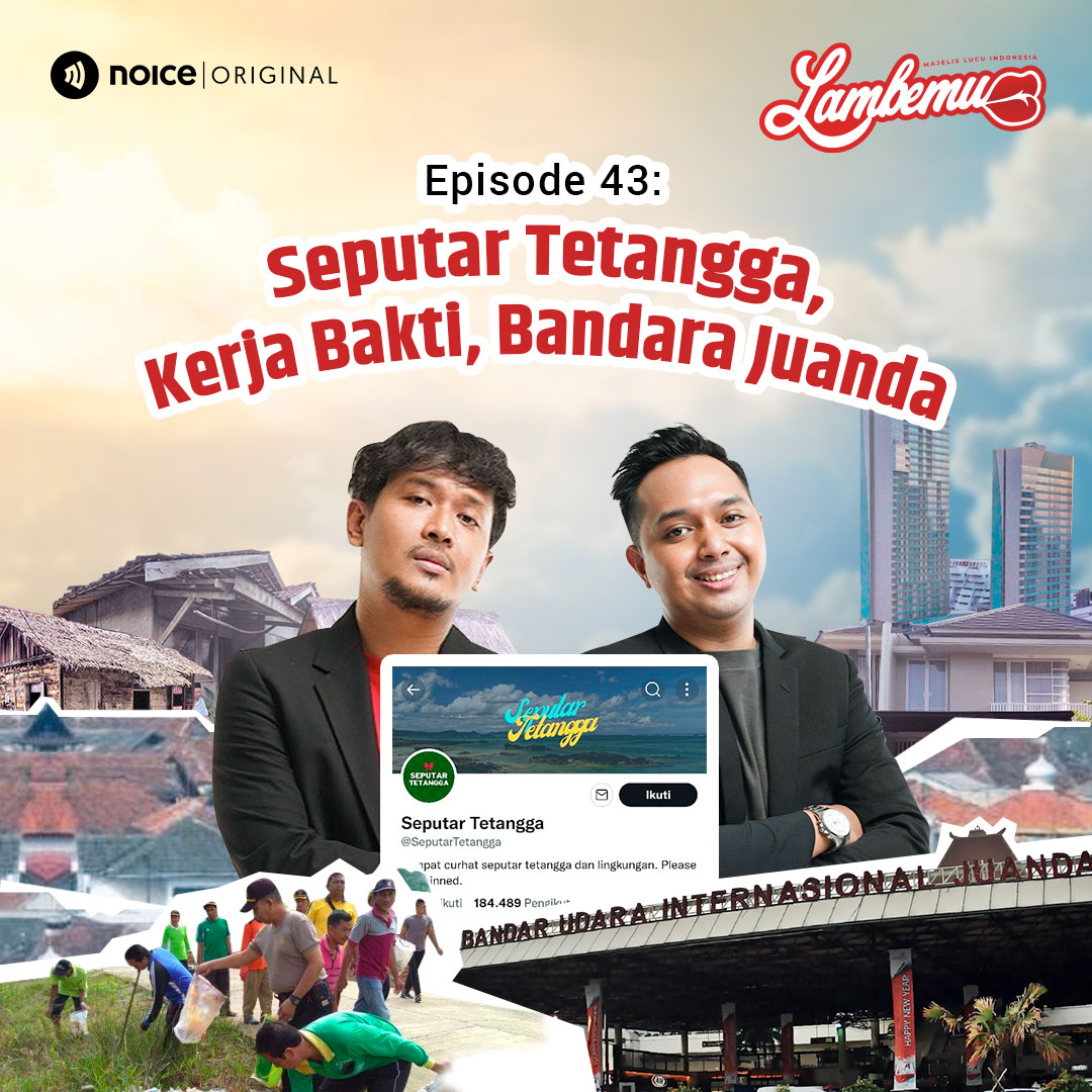 Eps 43: Seputar Tetangga, Kerja Bakti, Bandara Juanda cover art
