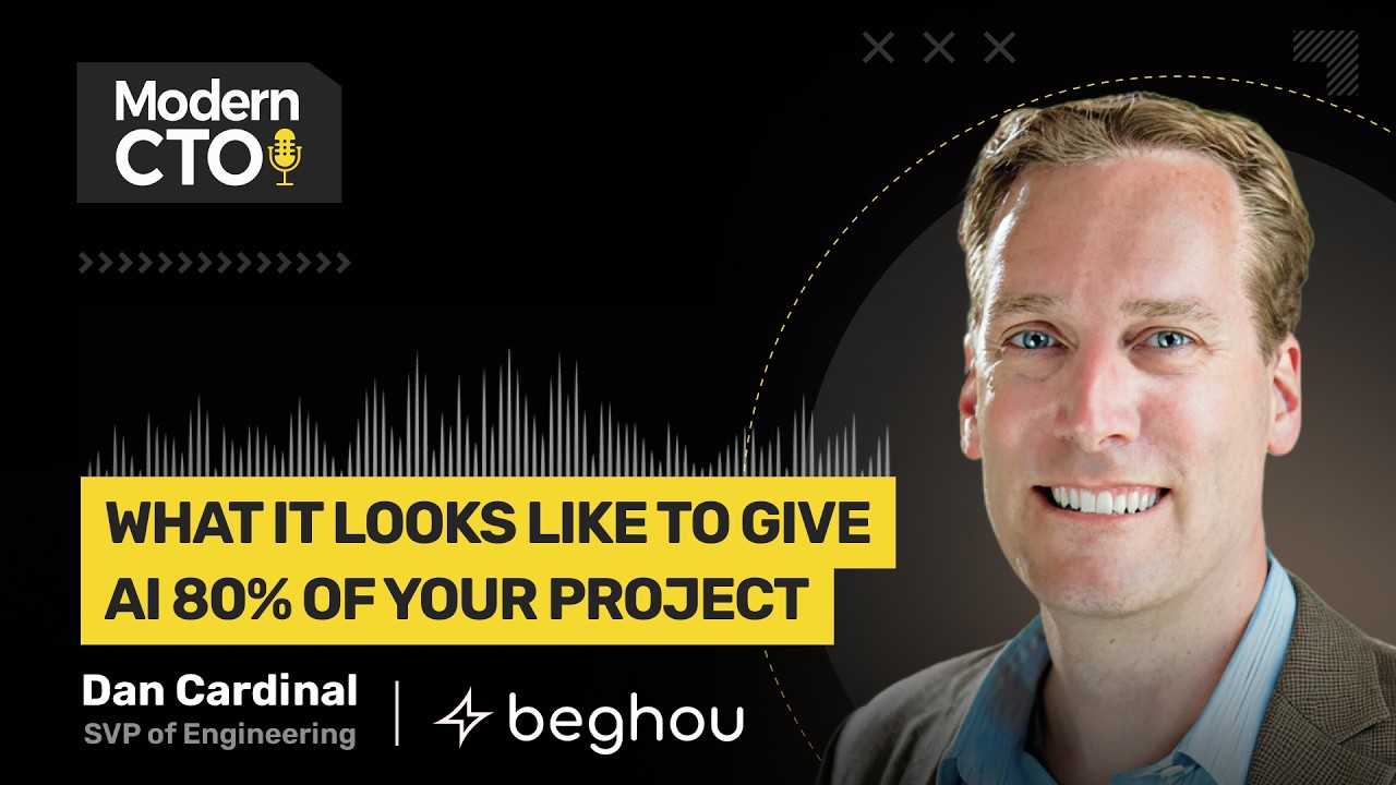What It Looks Like to Give AI 80% of Your Project with Dan Cardinal, CTO at Beghou cover art