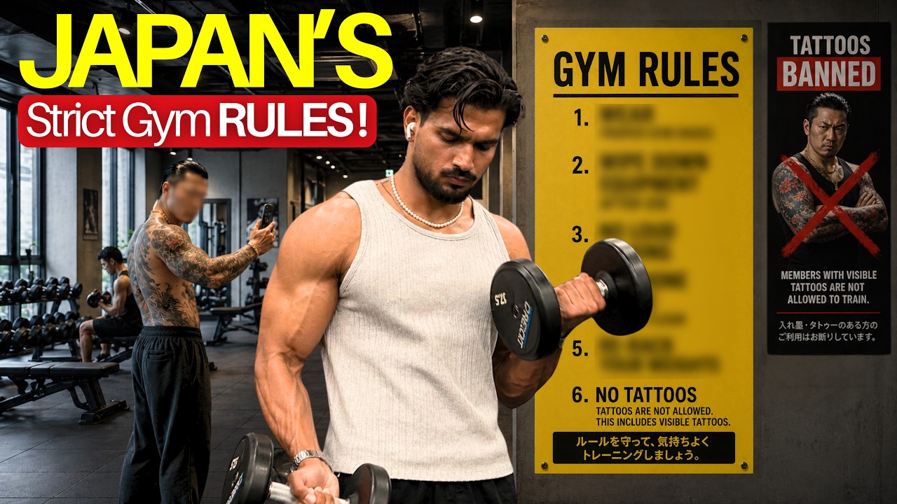 Shocking Rules of Japanese Gyms! π―π΅ cover art