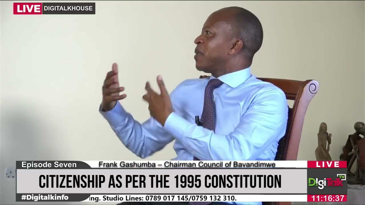 WATCH LATE. PROF. KANYEIHAMBA SCHOOLING GASHUMBA ABOUT BANYARWANDA QUESTION ON OCT 5 2022 cover art