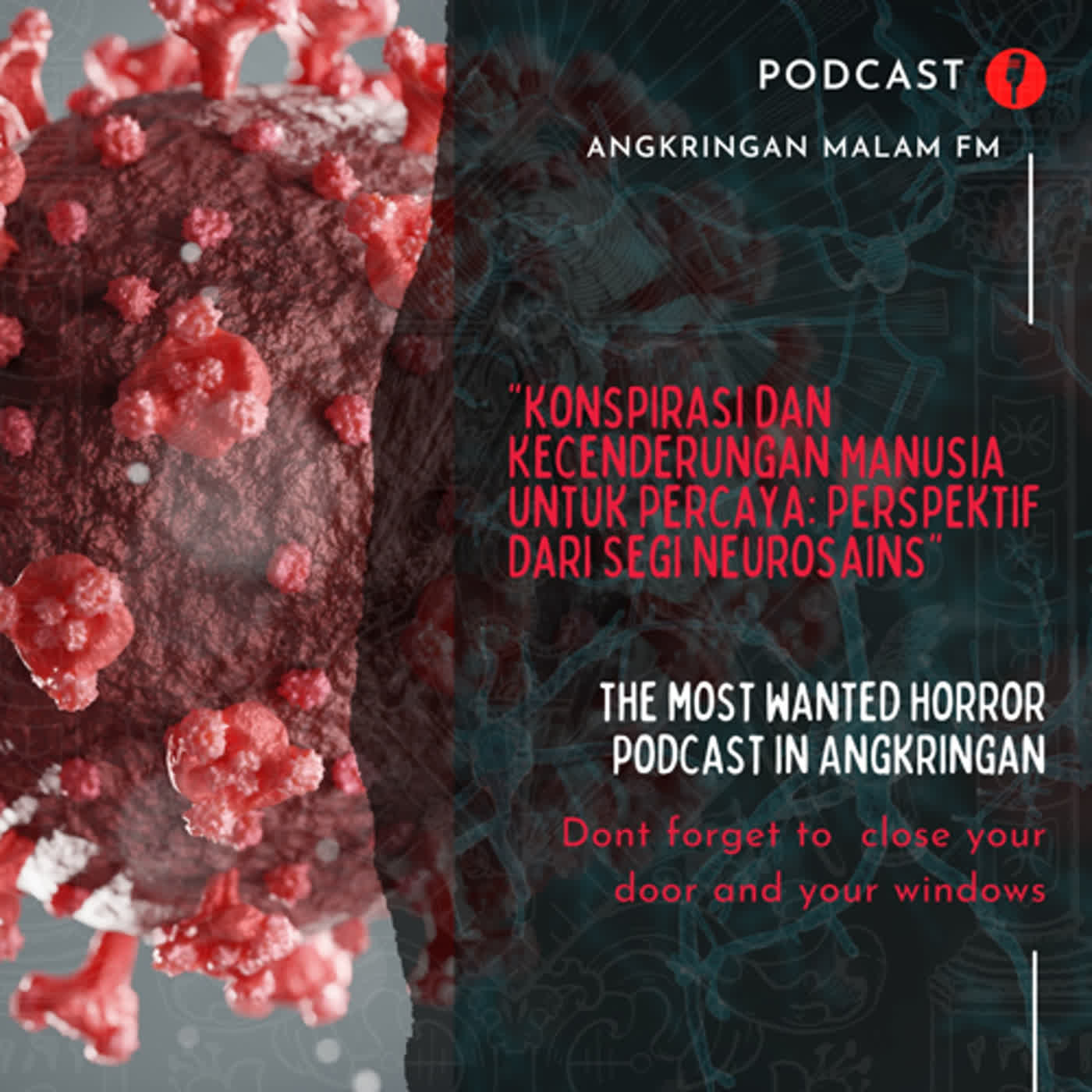 Angkringan malam (S2) #23 Konspirasi dan Kecenderungan Manusia untuk Percaya: Perspektif Neorosains cover art