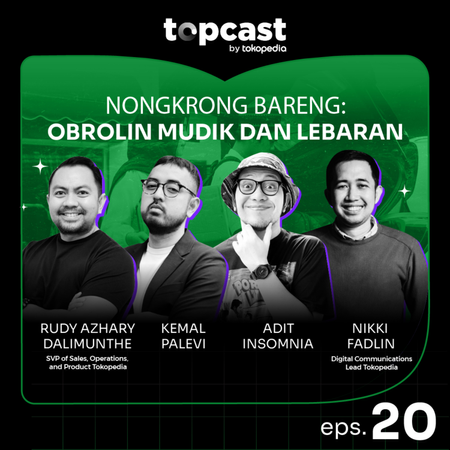 Topcast #20: Nongkrong Bareng - Obrolin Mudik dan Lebaran cover art