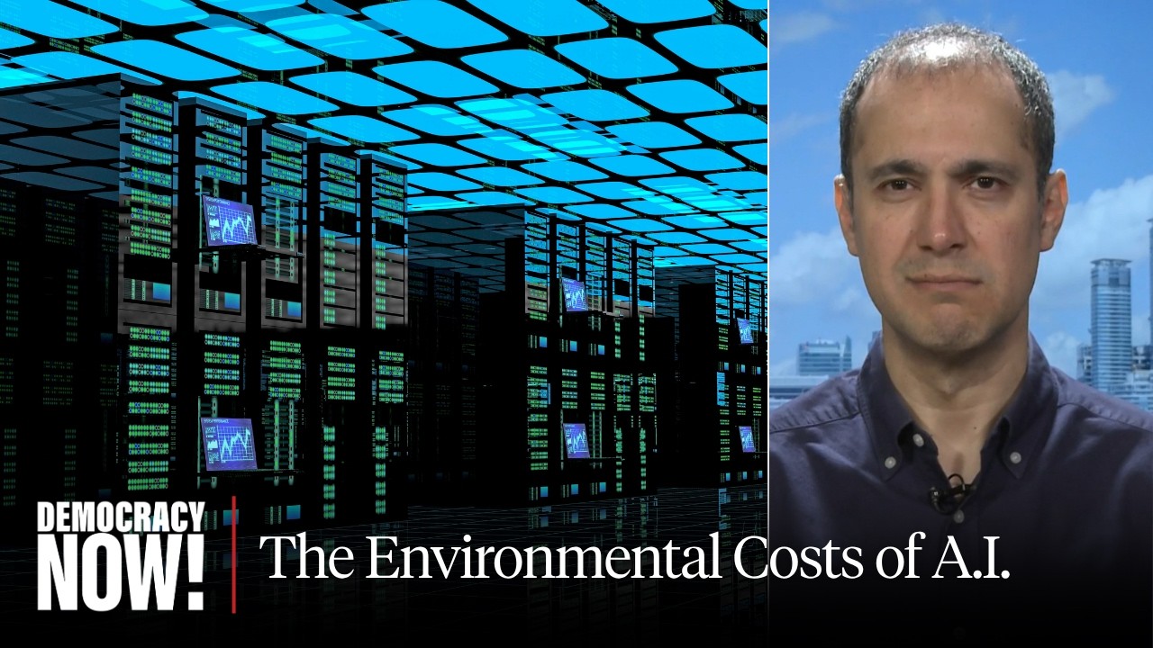 "New Form of Imperialism": Renowned U.N. Scientist on AI Boom's Huge Water, Carbon & Land Footprint cover art