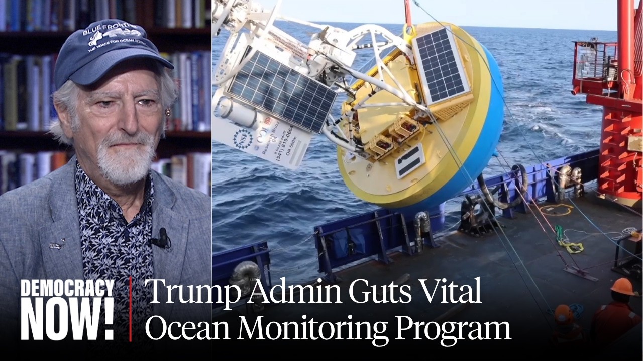 Trump Admin Guts Vital Ocean Monitoring, Treats Sea as "Gas Station and a Garbage Dump" cover art