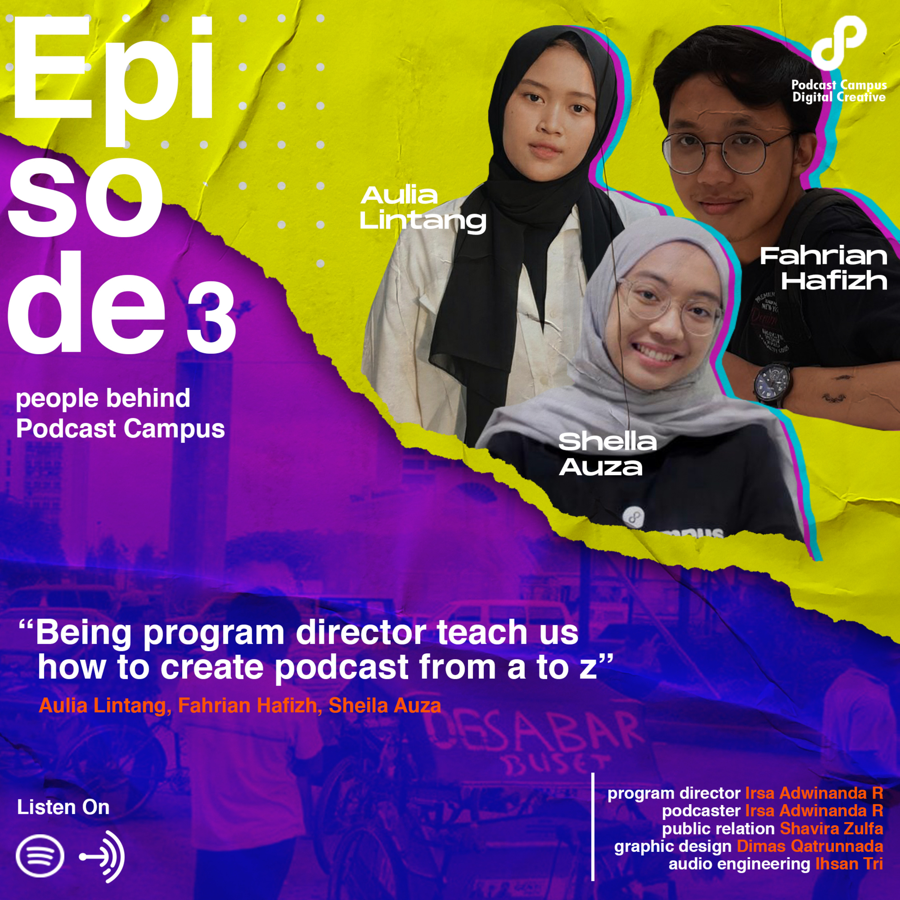 Eps 3 - Podcast Campus: People Behind Podcast Campus cover art