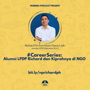 #CareerSeries: Alumni LPDP Richard dan Kiprahnya di NGO cover art