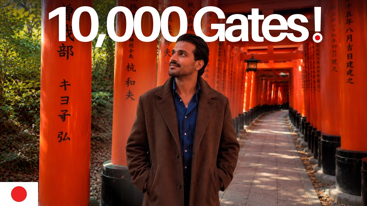 Walking Through 10,000 gates: Fushimi Inari, Kyoto! π―π΅ cover art