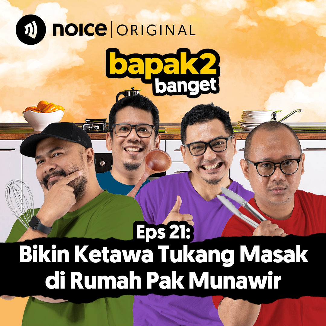 Eps 21: #PerangDadJokes - Bikin Ketawa Tukang Masak di Rumah Pak Munawir cover art