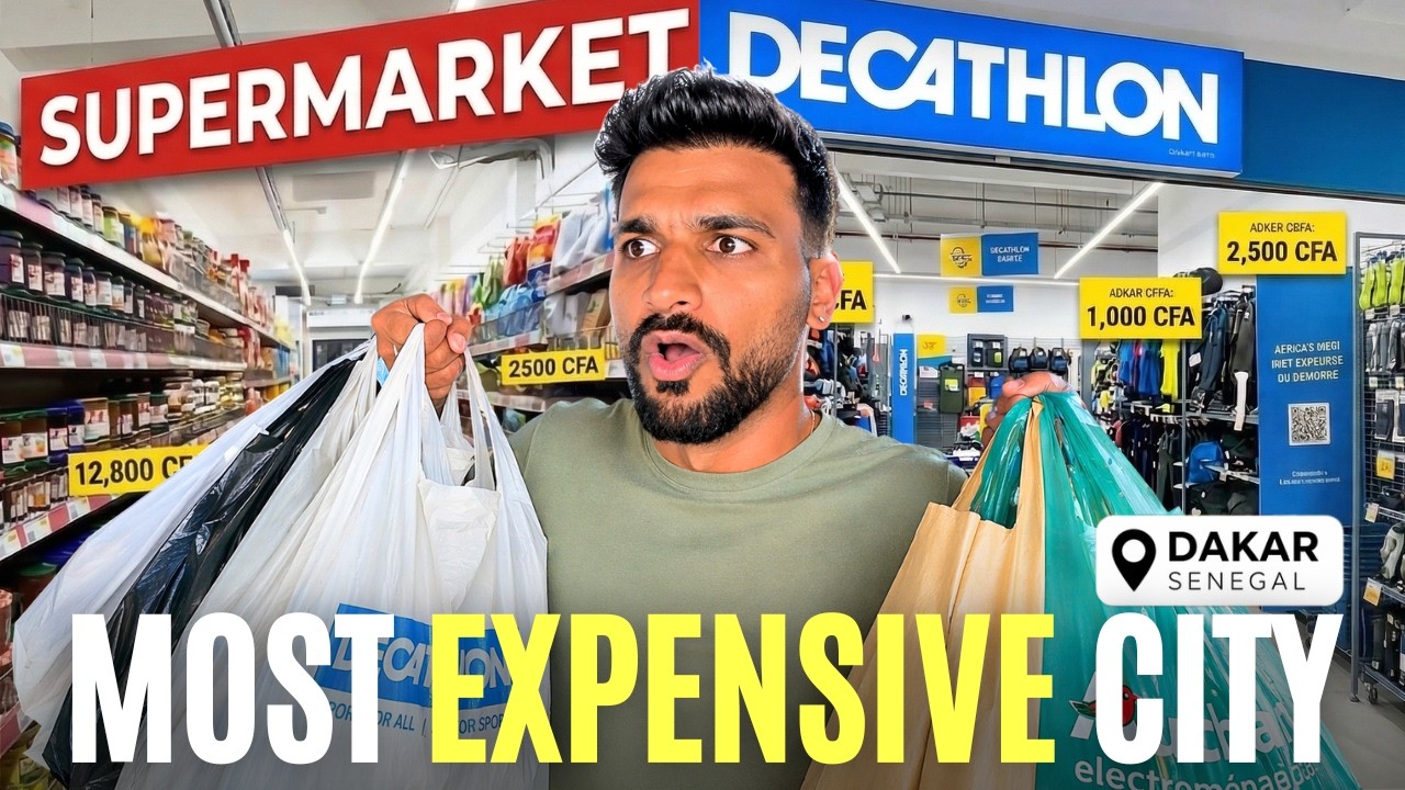 Inside Africa's MOST EXPENSIVE City: Dakar, Senegal! πΈπ³ cover art