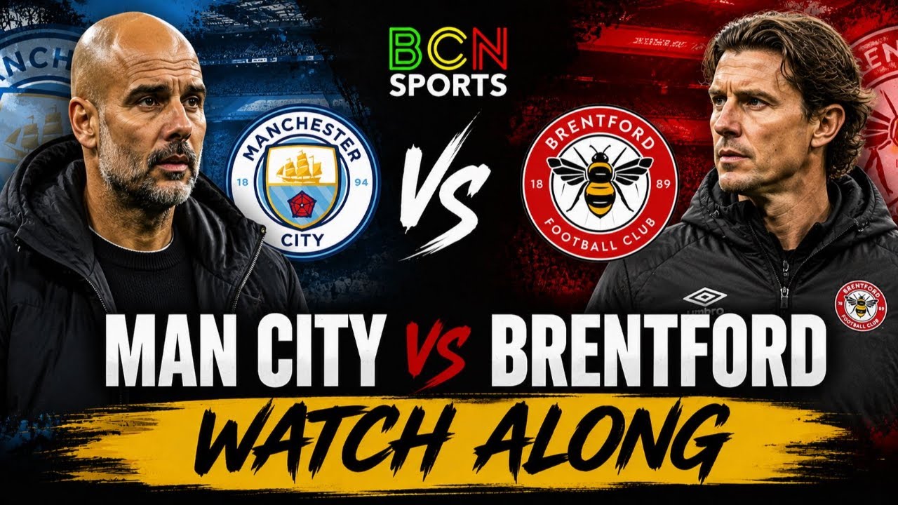 MANCHESTER CITY  VS BRENTFORD| ENGLISH PREMIER LEAGUE🔥 cover art