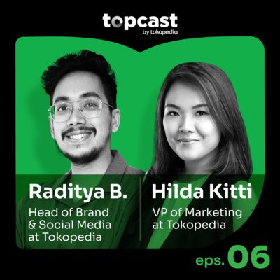 Topcast #6 - Strategi Membangun Brand Lewat Sosial Media cover art