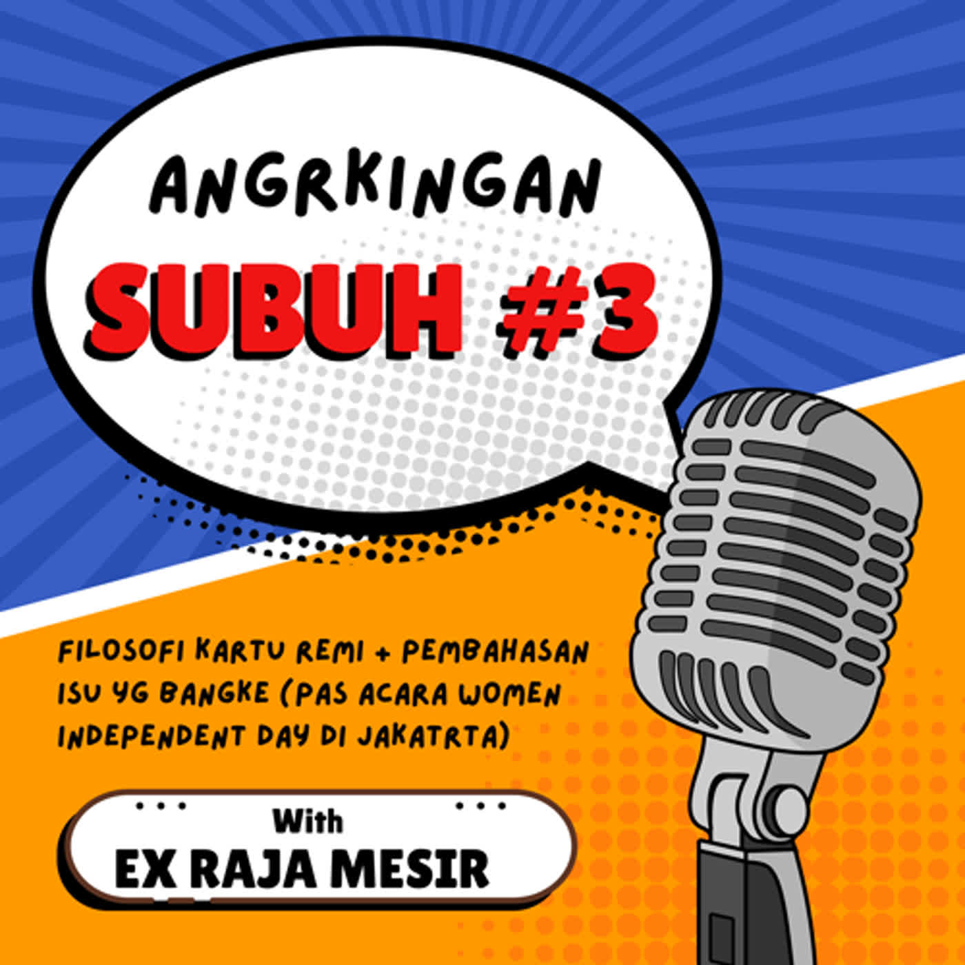 Angkringan malam (S3) #13 Filosofi kartu remi + pembahasan isu yg bangke (pas acara women independent day di jakatrta) cover art